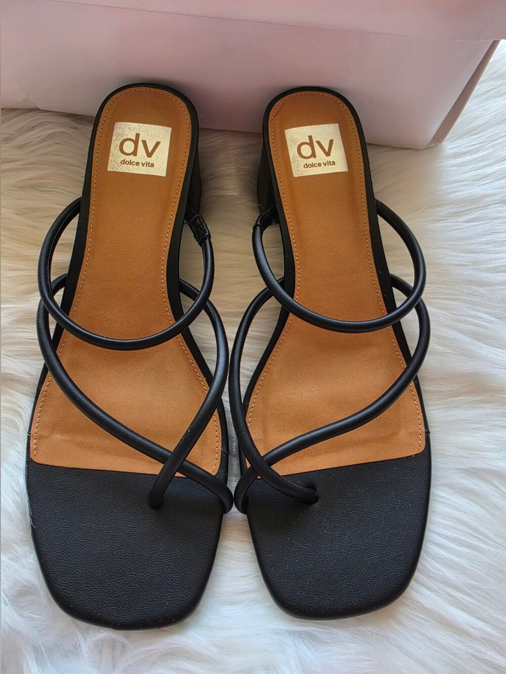 Dv Dolce Vita Women's Lumena Dress Sandals (Black) - Size 11.0 M